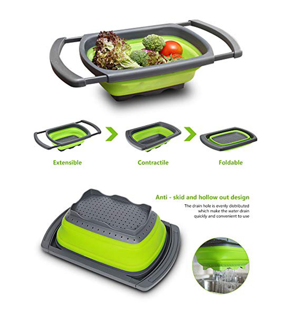 collapsible colander