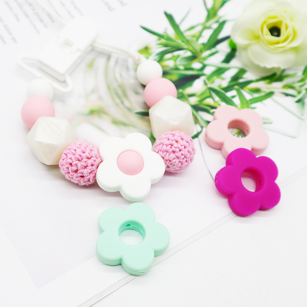 silicone teether beads wholesale