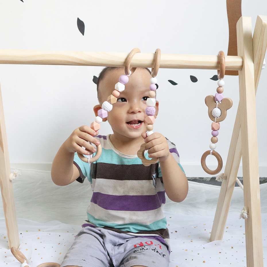 natural baby play gym