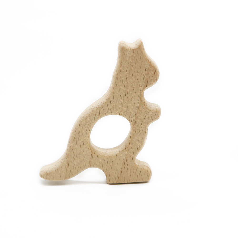 Wooden Baby Teether Toy