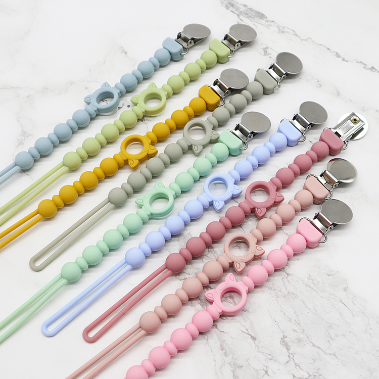 Wholesale Safe Baby Pacifier Soother Chain Holder Clip<br /><br />
