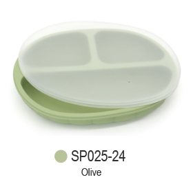 silicone baby plate