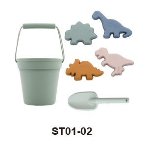 Silicone sand mold set
