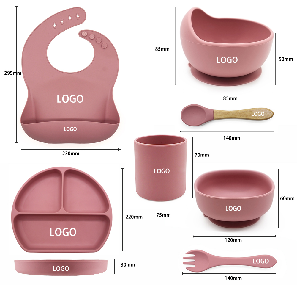 Personalized Custom Baby Tableware Sets