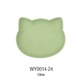 Plat de silicona segur per a nens petits