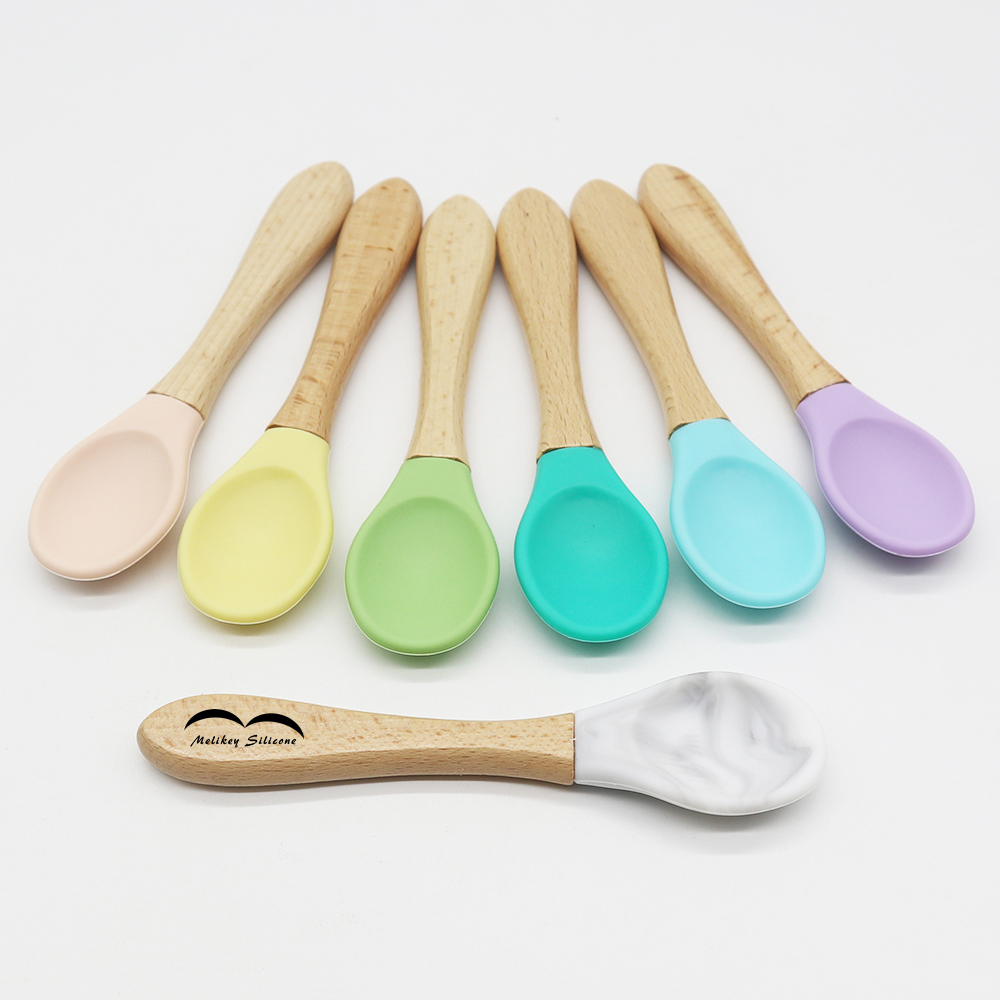 silicone bowl and spoon