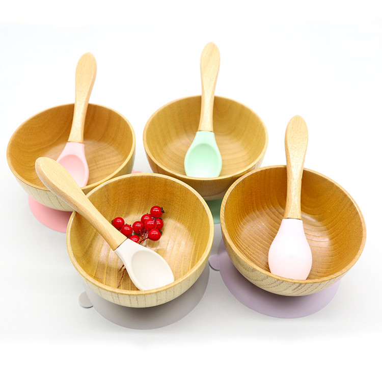 https://www.silicone-wholesale.com/baby-feeding-bowl-and-spoon-set-wood-bowl-with-spill-proof-l-melikey.html