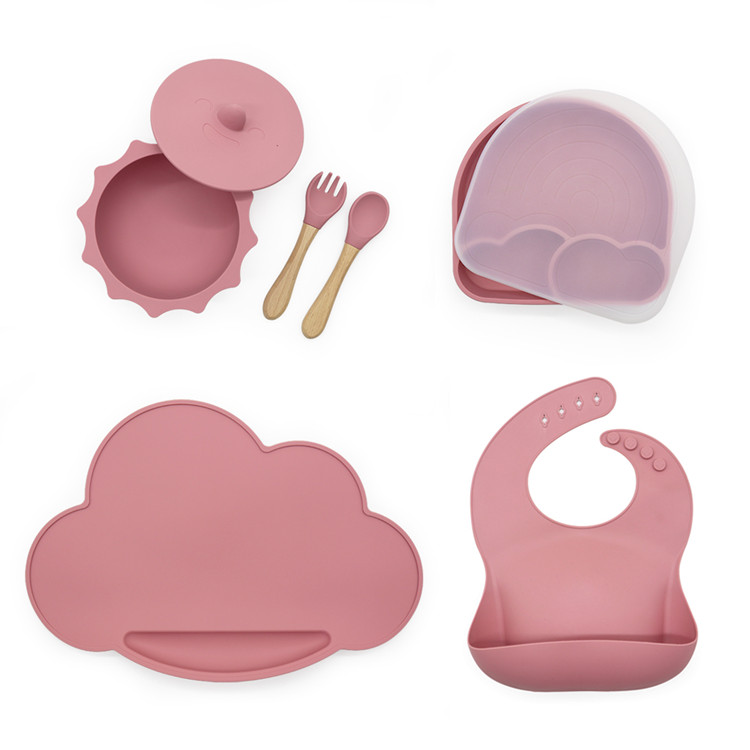 Bulk Buy Custom Silicone Baby Feeding Set Wholesale&Manufacturer