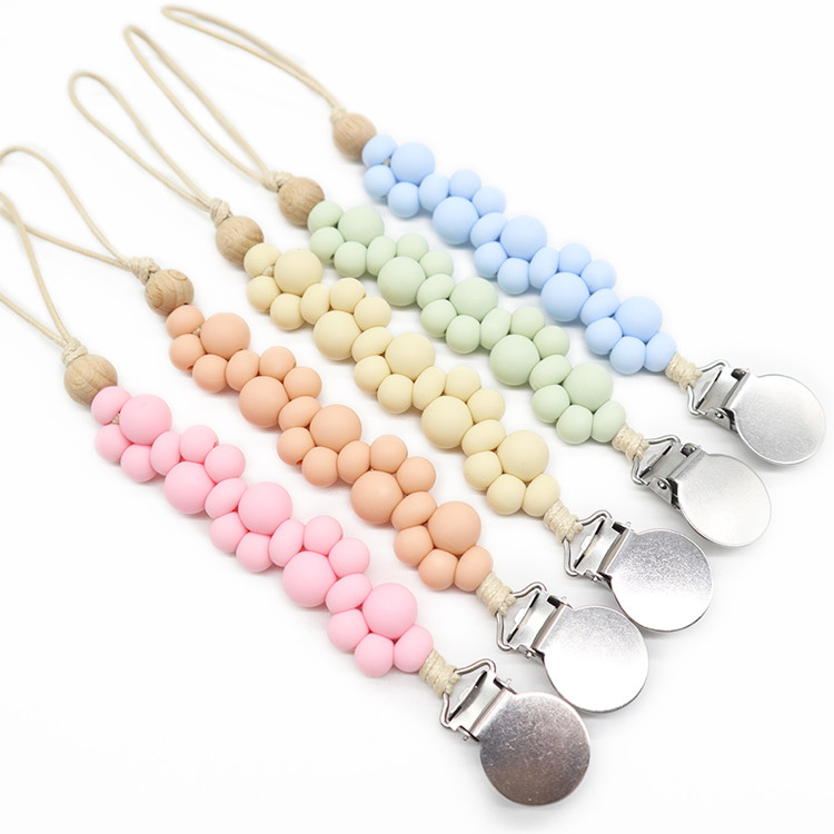 https://www.silicon-wholesale.com/pacifier-clip-teething-silicone-beads-colorful-melikey.html