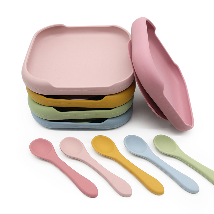 China Baby Feeding Set Silicone Tableware Wholesale l Melikey