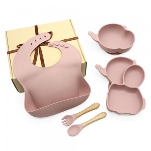 silicone tableware set