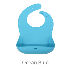 silicone travel bib